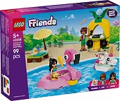 LEGO Klocki Friends 42658 Impreza na basenie z jednorożcem i flamingiem