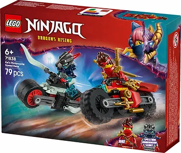 LEGO Klocki Ninjago 71838 Wyścig motocyklowy Kaia