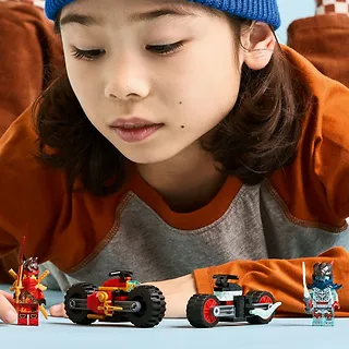 LEGO Klocki Ninjago 71838 Wyścig motocyklowy Kaia