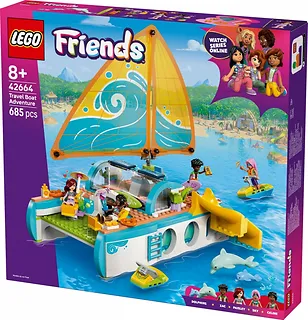 LEGO Klocki Friends 42664 Przygoda na łodzi