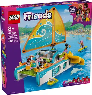 LEGO Klocki Friends 42664 Przygoda na łodzi