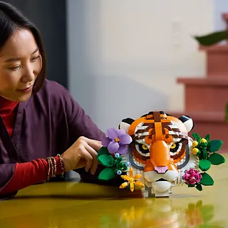 LEGO Klocki ART 31217 Kolekcja zwierząt - tygrys