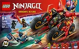 LEGO Klocki Ninjago 71844 Pojazd bojowy ninja