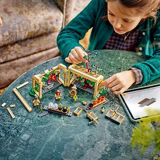LEGO Klocki Harry Potter 76445 Zamek Hogwart: zajęcia z zielarstwa