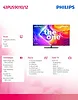 Philips Telewizor QLED 43 cale 43PUS9010/12