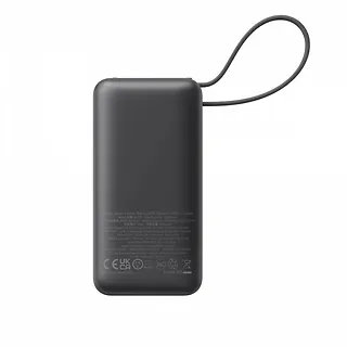 Anker Powerbank 545 NANO 30W 10000mAh z wbudowanym kablem USB-C, czarny