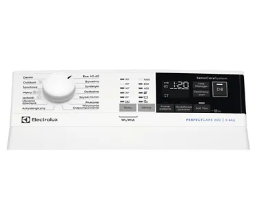 Electrolux Pralka top TM Wyświetlacz EW6TN4062P