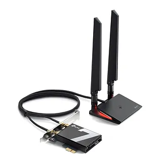 TP-LINK Karta sieciowa Archer TBE550E BE9300 Tri-Band Wi-Fi 7 Bluetooth PCI Express Adapter