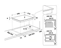 Whirlpool Płyta indukcyjna szklano-ceramiczna WSS4060BF
