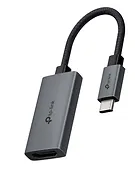 TP-LINK Adapter USB Type-C to HDMI                             SPEC: 1 × USB-C Connector,1 × HDMI 4K 60Hz Port                               FEATURE