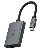 TP-LINK Adapter USB Type-C to SD & microSD 3.0                   SPEC: 1 × USB-C Connector,1 × SD + 1 × microSD(TF) up to 200MBps Port         FEATURE