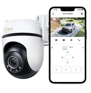 TP-LINK Kamera  Outdoor Pan/TiltSecurity Wi-Fi                   SPEC: 3K 5MP (2880x1620), 2.4 GHz, 2 &times; External Antennas, 1 &times; Ethernet Port, HFEATURE