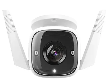 TP-LINK Kamera Outdoor Security Wi-Fi                          SPEC: 2K (2304x1296), 2.4 GHz, 2T2R, 2 × External Antennas, 1 × Ethernet Port FEATURE