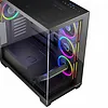 MODECOM Obudowa PC STELLAR 8F ARGB 10 Czarna