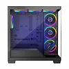 MODECOM Obudowa PC STELLAR 8F ARGB 10 Czarna