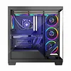 MODECOM Obudowa PC STELLAR 8F ARGB 10 Czarna