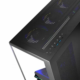 MODECOM Obudowa PC STELLAR 8F ARGB 10 Czarna