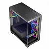 MODECOM Obudowa PC STELLAR 8F ARGB 10 Czarna