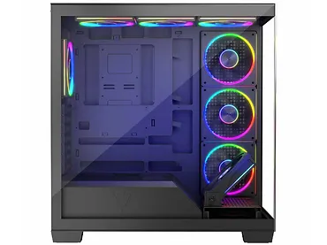 Obudowa PC MODECOM Volcano STELLAR 8F ARGB Czarna