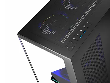 Obudowa PC MODECOM Volcano STELLAR 8F ARGB Czarna