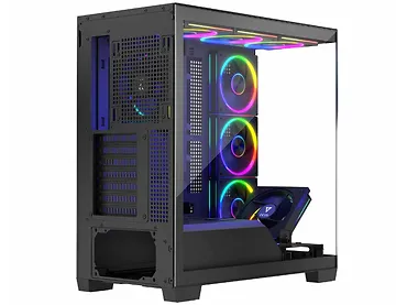 Obudowa PC MODECOM Volcano STELLAR 8F ARGB Czarna