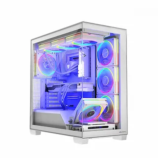 MODECOM Obudowa PC STELLAR 8F ARGB 20 Biała