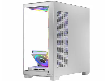 Obudowa PC MODECOM Volcano STELLAR 8F ARGB 20 Biała