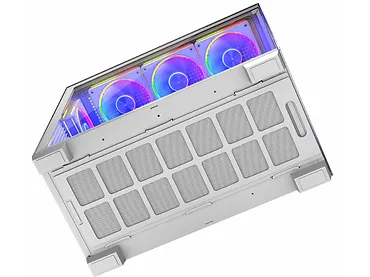 Obudowa PC MODECOM Volcano STELLAR 8F ARGB 20 Biała