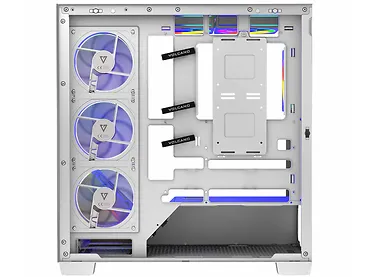 Obudowa PC MODECOM Volcano STELLAR 8F ARGB 20 Biała