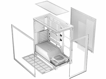 Obudowa PC MODECOM STELLAR NF 20 Biała bez wentylatorów