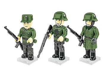 Cobi Klocki Klocki Niemiecka piechota - Zestaw 3 figurek