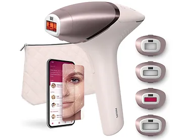 Depilator IPL Philips Lumea 9900 SenseIQ SmartSkin + 4 nasadki BRI977/00