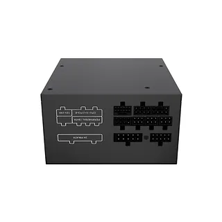 Gembird Zasilacz komputerowy Fornax Power 750W aktywny PFC wentylator 12 cm 80+Gold