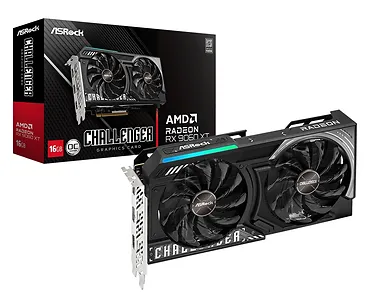 ASRock Karta graficzna Radeon RX 9060 XT CHALLENGER 16GB GDDR6 128bit 2DP/HDMI