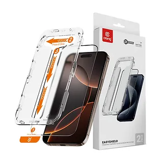 CRONG Szkło hartowane EasyShield 2-Pack - iPhone 16 Pro Max (2 sztuki)