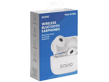 SAVIO TWS-01 PRO Słuchawki bezprzewodowe