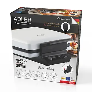 Adler Gofrownica 1800W  AD 3085