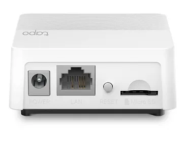 TP-LINK Smart Hub SPEC: 2.4 GHz, 868 MHz, 1 × Ethernet Port     FEATURE: 90dB Adjustable Audio Alarm, 19 Ringtones, Up to 64 Switches, Sensor Butt