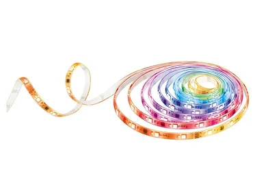 TP-LINK Taśma LED Smart Wi-Fi ze zmiennym kolorem                        SPEC: 2.4 GHz Wi-Fi, 802.11b/g/n, one 16.4 ft/5m RGBW+IC LED light strip, 10001000lm