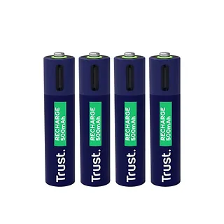 Trust Baterie 4P AAA USB-C