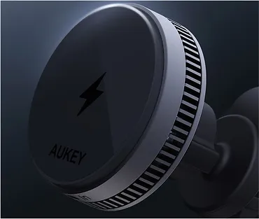 AUKEY Ładowarka bezprzewodowa chłodząca samochodowa HD-MC13A Qi2 15W 3A