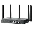 TP-LINK Brama sieciowa gigabitowa Omada 4G+ Cat6 AX3000 VPN with 4-Port PoE+PORT: 1× Gigabit SFP WAN/LAN Port, 1× Gigabit RJ45 WAN Port, 4× Gigabit WAN/LAN