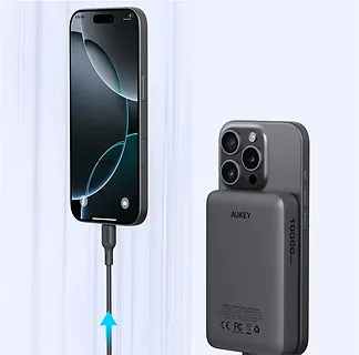 AUKEY PowerBank PB-MS04 Gray Qi2  | 10000mAh | 20W | MagSafe PD