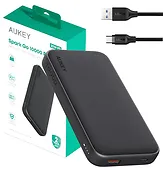 AUKEY PowerBank PB-Y46P  | 10000mAh | 20W | 2xUSB | kabel USB-C
