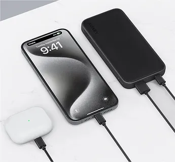 AUKEY PowerBank PB-Y46P  | 10000mAh | 20W | 2xUSB | kabel USB-C