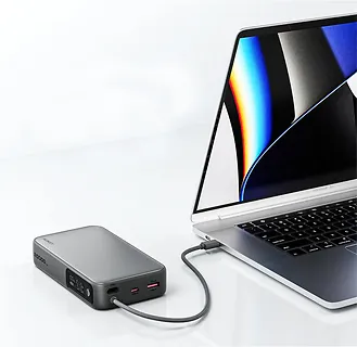 AUKEY PowerBank PB-Y48  | 20000mAh | 130W | 4xUSB | LED | PPS | kabel USB-C