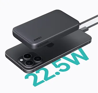AUKEY PowerBank PB-Y53P  | 10000mAh | 22.5W | 4xUSB | kabel USB-C