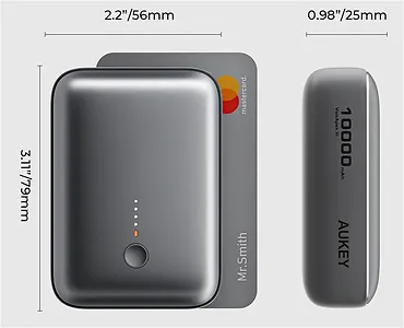 AUKEY PowerBank PB-Y55 MINI  | 10000mAh | 22.5W | 2xUSB | PD QC