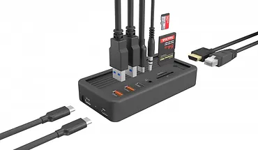 IcyBox Slot na NVMe SSD  IB-DK4072-CU31 10w1