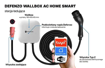 Defenzo Stacja ładowania Wallbox Home AC11 SMART